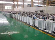 平凉油浸式变压器成品车间